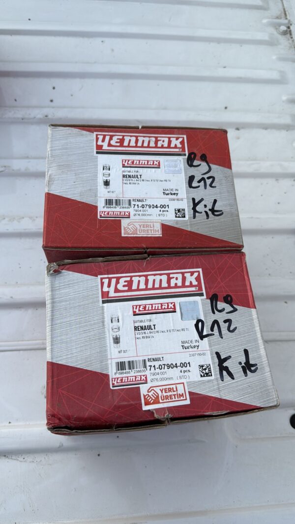 R9 R12 broadway 1.4 piston sekman gömlek kit